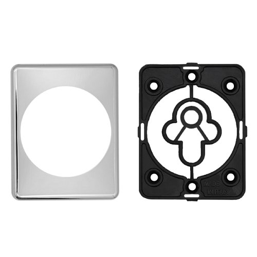 Накладка на протектор AZZI FAUSTO ME50/TEKNO/CL прямокутна хром полірований - Фото №3