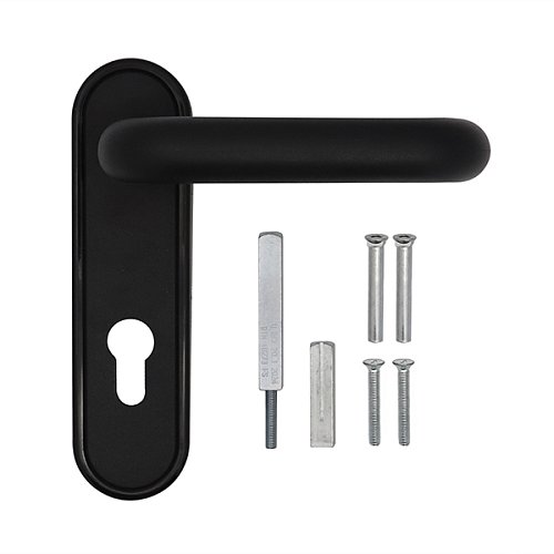 Комплект антипаніки врізний CISA eFAST 59751.00 електромоторний червоний-чорний - Фото №14