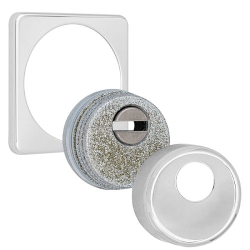 Протектор AZZI FAUSTO Antitubo HB-PATT 25 мм ME50/QSLIM/CL квадратний хром полірований - Фото №1