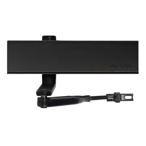 Доводчик CISA C1610.03.0.90 Professional Plus2 BC STD до 80 кг FIRE черный - Фото №2