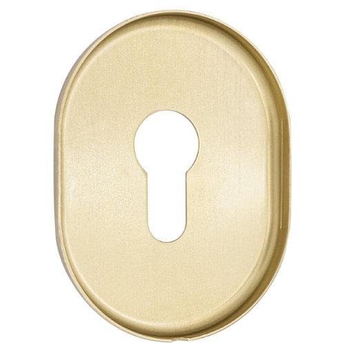 Накладка на серцевину AZZI FAUSTO MY/OS овальна стандартна латунь матова - Фото №2