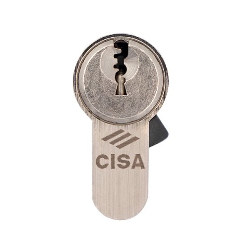 Циліндр CISA C3000 60T (30*30T) нікель матовий 3 ключі - Фото №4
