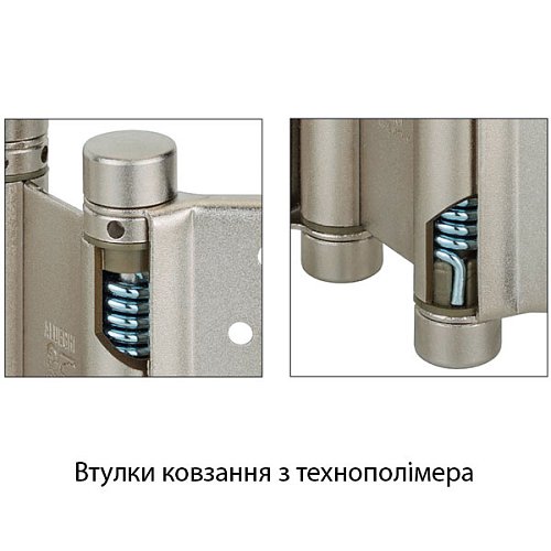 Завіс барний ALDEGHI LUIGI 101IN100B2 100 мм IN нержавіюча сталь - Фото №2