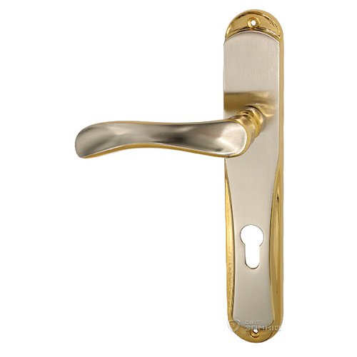 Ручки на планці OZCANLAR Star Yale 85 сатин/золото - Фото №3