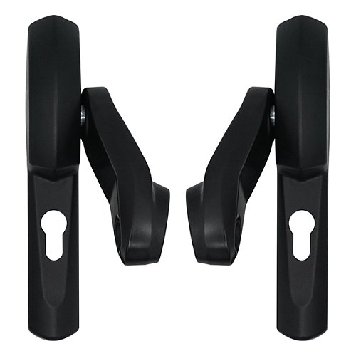 Комплект врізної антипаніки CISA Fast Push 59617.10 72мм 1200 мм червоний із замком та ручкою - Фото №6