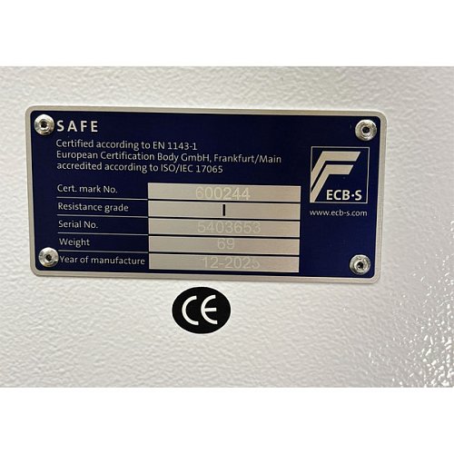 Сейф взломостойкий GRIFFON CLE I.30.E WHITE - Фото №8