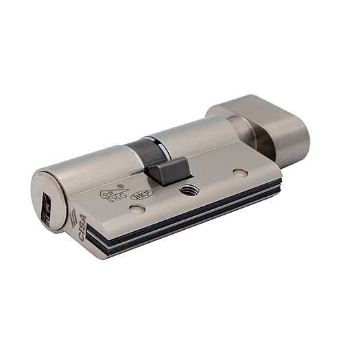 Циліндр CISA AP4 S 60T (30*30T) нікель матовий 3 ключі - Фото №3