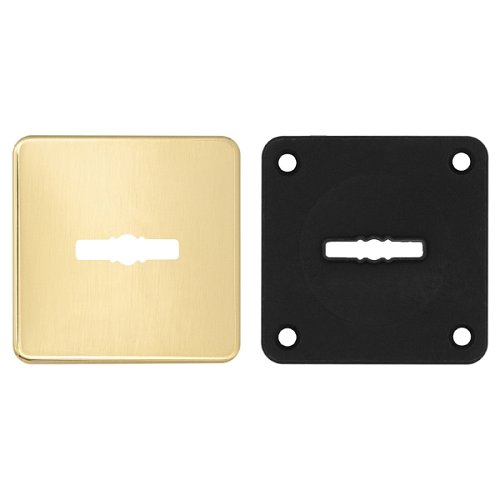 Накладка сувальдна AZZI FAUSTO MDM/QSLIM/O квадратна латунь полірована - Фото №3