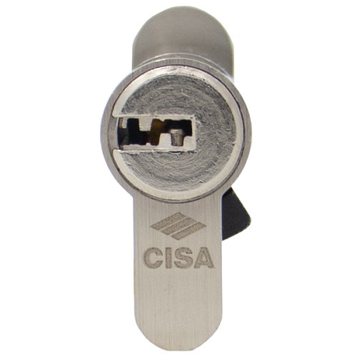 Цилиндр CISA ASIX P8 95T (45*50T) никель матовый 5 ключей - Фото №4