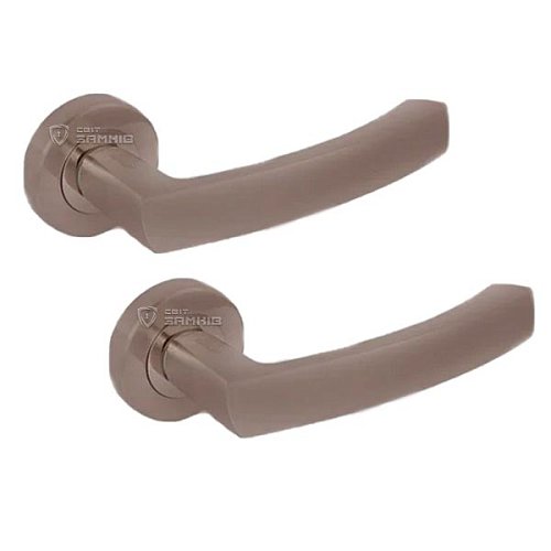 Ручки на розеті APECS H-0475-A AB антична бронза - Фото №1