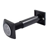 Дверной глазок SECUREMME 60-110 мм квадратный черный