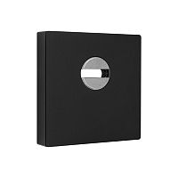 Протектор врізний AZZI FAUSTO Quadro NO квадратний чорний матовий