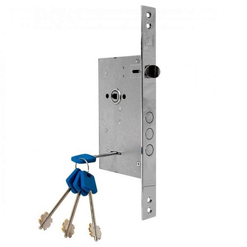 Механизм замка APECS T-52/S8 (BS60*85мм) CR хром - Фото №3