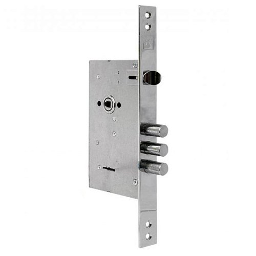 Механизм замка APECS T-52/S8 (BS60*85мм) CR хром - Фото №1