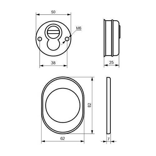 Протектор AZZI FAUSTO F23 Antitubo SB Widia 25 мм полірована латунь - Фото №5