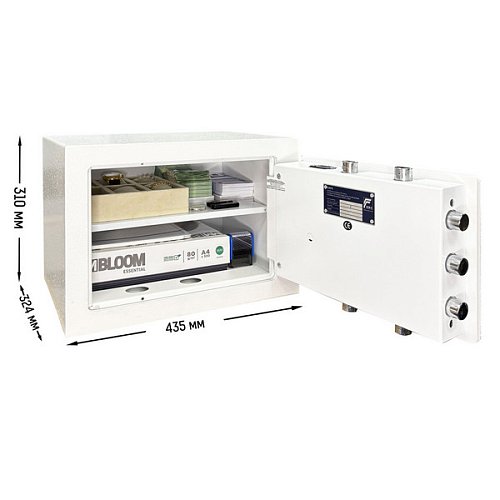 Сейф взломостойкий GRIFFON CLE I.30.E WHITE - Фото №7