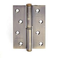 Петля APECS Steel 100*62 мм - AB бронза R правая