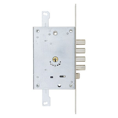 Механізм замка MUL-T-LOCK Omega OFMPA10328L 3in1 (BS65*85мм) хром полірований без зв.планки - Фото №3