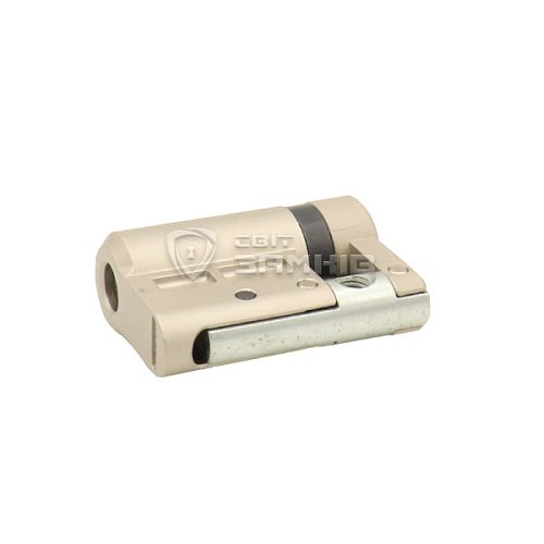 Циліндр половинка TOKOZ Pro400 63 (53H*10) (H - гартована сторона) нікель матовий - Фото №2