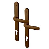 Ручки на планке ASTEX Antey DHS 85/26 с коричневой пружиной RAL8019
