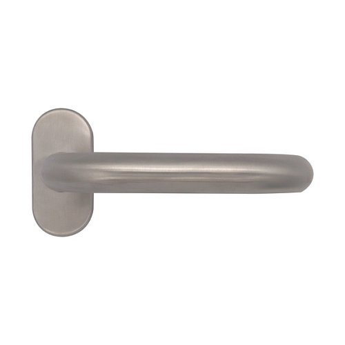 Ручки на розетте ABARO Valencia MM овальная розетта нержавеющая сталь - Фото №4