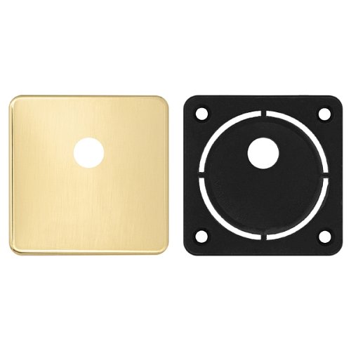 Накладка під шток AZZI FAUSTO MP/QSLIM/O квадратна латунь полірована - Фото №3