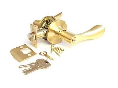 Ручка-заскочка APECS 891-01 (BS60/70мм) GМ золото матове - Фото №1