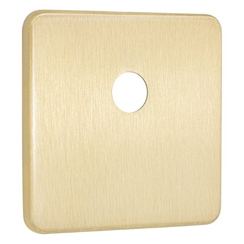 Накладка під шток AZZI FAUSTO MP/QSLIM/OS квадратна латунь матова - Фото №1