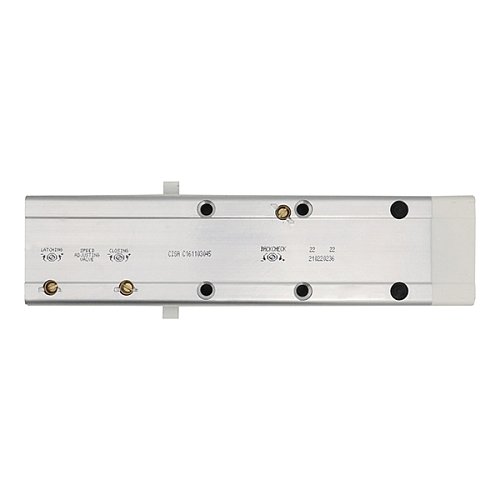 Доводчик CISA C1611.03.0.45 Professional Plus2 BC STD HO с фиксацией до 80 кг белый - Фото №5