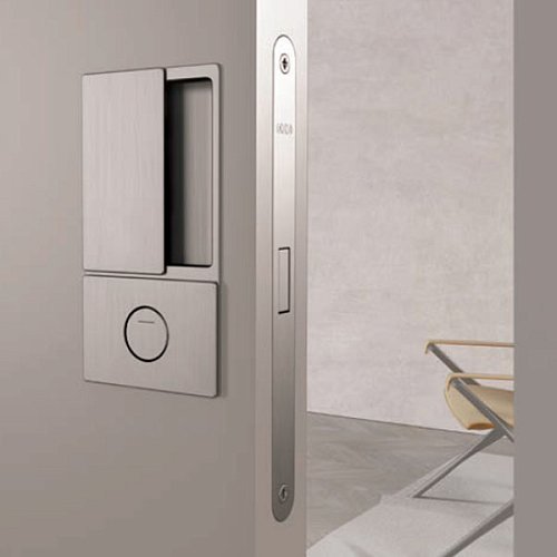 Механизм замка AGB Mediana Polaris Wave WC магнит (BS50,5мм) хром матовый - Фото №2
