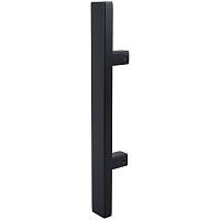 Ручка скоба ABARO Sydney 90° L:600 X:400 W:40*20mm SS 304 чорний RAL 9005 (половинка)