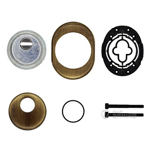 Протектор AZZI FAUSTO F23 ANT с юбкой 25 мм бронза - Фото №4