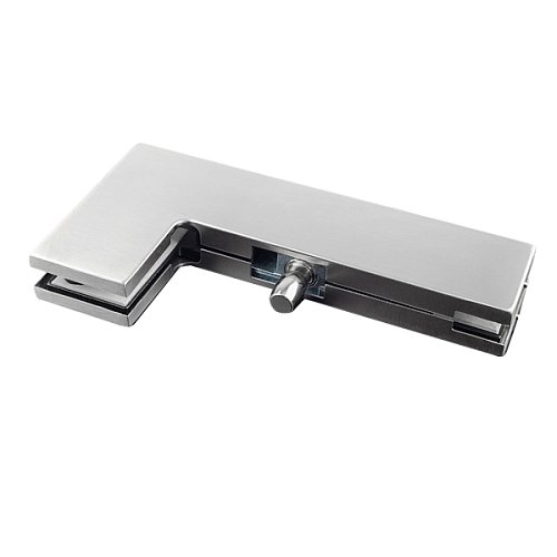 Угловой Г-образный фиксатор GLASS-M-TECH EK-40 сатин - Фото №1