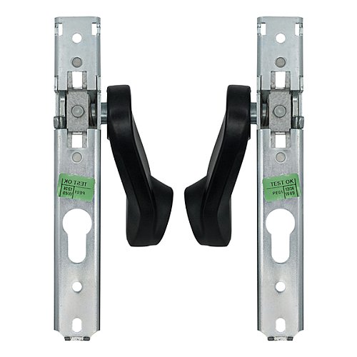 Комплект врізної антипаніки CISA Fast Push 59617.10 72мм 1200 мм червоний із замком та ручкою - Фото №9