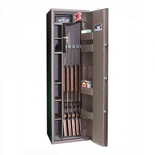 Сейф для зброї GRIFFON GE.450.Е.L BROWN - Фото №3