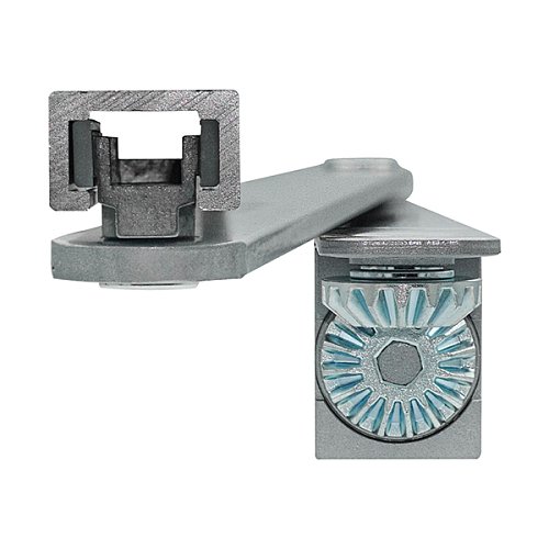 Дотягувач прихований CISA D8200.03.0.97 CAM SLD до 80 кг FIRE сірий - Фото №3