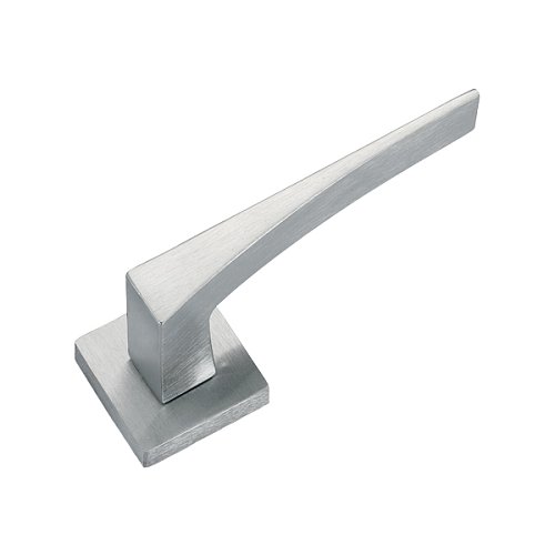 Ручки на розетте SICMA H5 Cromo Satinato хром матовый - Фото №4