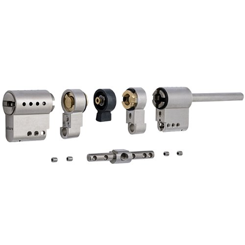 Циліндр ABARO P600 (модульний) 87T (56*31T) зі штоком Ni нікель сатин 5 ключів - Фото №13