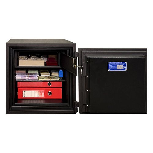 Сейф вогнестійкий GRIFFON FRS.45.E BLACK - Фото №11