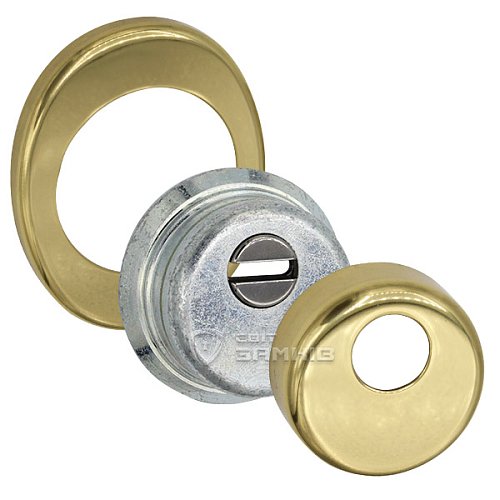 Протектор AZZI FAUSTO F23 ANT с юбкой 25 мм 85х70 полированная латунь - Фото №2