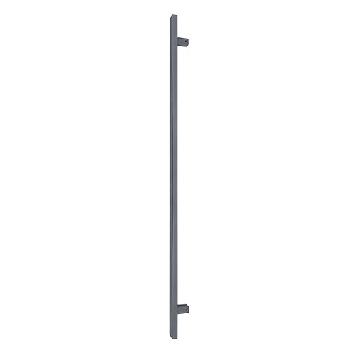 Ручка скоба ABARO Sydney 90° L:1600 X:1200 W:40*20mm SS 304 антрацит RAL 7016 (половинка) - Фото №1