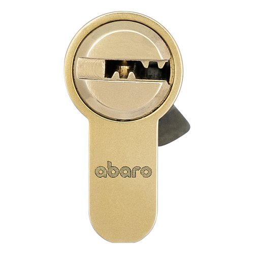 Циліндр ABARO B100 70 (30*40) G латунь полірована 5 ключів - Фото №4
