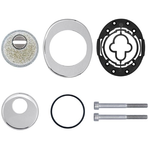 Протектор AZZI FAUSTO Antitubo HB-PATT 25 мм ME50/85X70/CL овальний широкий хром полірований - Фото №6