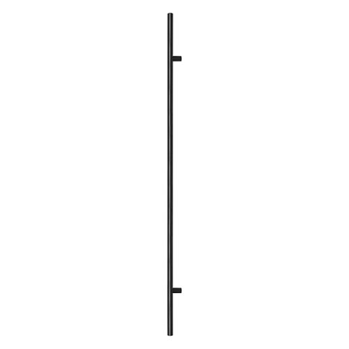 Ручка скоба ABELIX Aspen L:1600mm X:1200-90° 30mm черный (половинка) - Фото №3