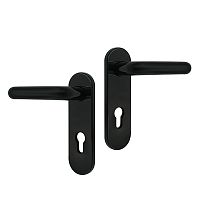 Ручки противопожарные MARVON SP1 нажимная черный глянец