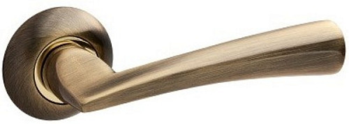 Ручки на розетте KEDR R10.080-AL AB бронза - Фото №2