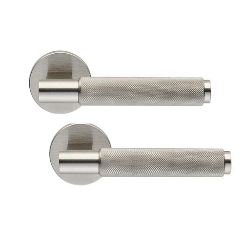 Ручки на розеті ILAVIO 2411 (1055-1112) нікель - Фото №1