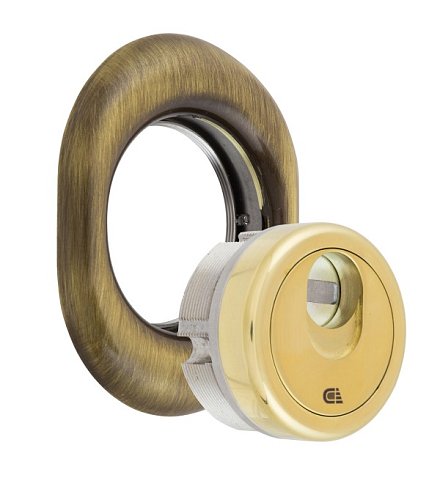 Протектор магнітний DISEC 3G2FM 25мм бронза сатин - Фото №3