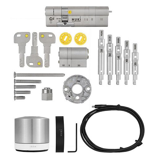 Розумний замок NUKI Smart Lock Ultra WiFi накладний сріблястий - Фото №12