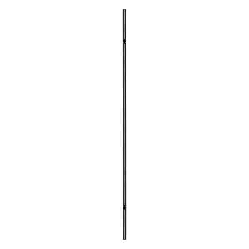 Ручка скоба ABELIX Aspen L:1600mm X:1200-90° 30mm черный (половинка) - Фото №5